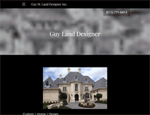 Tablet Screenshot of gmlanddesigner.com